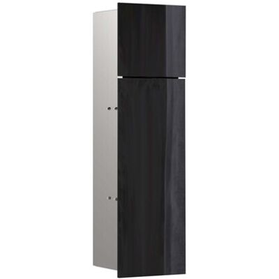 emco WC-Modul asis pure mit Glasfront Türanschlag rechts, Unterputz, 600mm, schwarz, 975527503 975527503 emco WC-Modul asis pure mit Glasfront Türanschlag rechts, Unterputz, 600mm, schwarz, 975527503 975527503