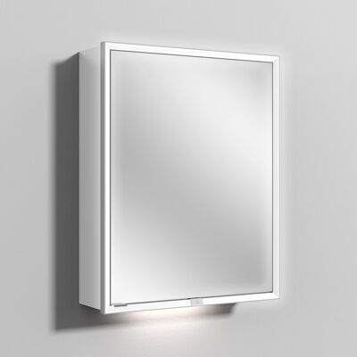 Sanipa Reflection Spiegelschrank MILO 60 mit LED-Beleuchtung, Weiß-Glanz, AU03178 AU03178 Sanipa Reflection Spiegelschrank MILO 60 mit LED-Beleuchtung, Weiß-Glanz, AU03178 AU03178