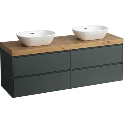 Laufen Waschtischunterschrank und Waschtisch-Platte LANI 495x1570x580 H4065941122661 Laufen Waschtischunterschrank und Waschtisch-Platte LANI 495x1570x580 H4065941122661