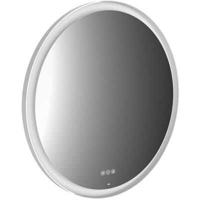 Emco Runder LED-Spiegel - 700mm, Weiß, Dimmbar, Touchsensor - LED-Beleuchtung Emco Runder LED-Spiegel - 700mm, Weiß, Dimmbar, Touchsensor - LED-Beleuchtung