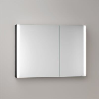 KEUCO Royal Atlas LED Spiegelschrank 100 x 71 x 12,7 cm mit 2 Türen, asymmetrisch, Aufputz 211201450036 KEUCO Royal Atlas LED Spiegelschrank 100 x 71 x 12,7 cm mit 2 Türen, asymmetrisch, Aufputz 211201450036