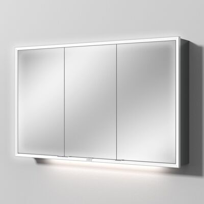 Sanipa Reflection Spiegelschrank MILO 120 mit LED-Beleuchtung, Anthrazit-Matt, AU03622 AU03622 Sanipa Reflection Spiegelschrank MILO 120 mit LED-Beleuchtung, Anthrazit-Matt, AU03622 AU03622