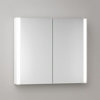 KEUCO Royal Atlas LED Spiegelschrank 80 x 71 x 12,7 cm mit 2 Türen, Aufputz 211201450030 KEUCO Royal Atlas LED Spiegelschrank 80 x 71 x 12,7 cm mit 2 Türen, Aufputz 211201450030