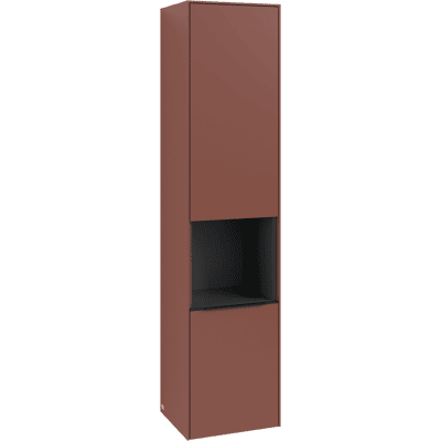 Villeroy & Boch Hochschrank Subway 3.0 C58801 400x1710x362mm 2 Türen A:li Wine Red C58801AH Villeroy & Boch Hochschrank Subway 3.0 C58801 400x1710x362mm 2 Türen A:li Wine Red C58801AH