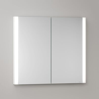 KEUCO Royal Atlas LED Spiegelschrank 80 x 71 x 11,5 cm mit 2 Türen, Unterputz 211201450086 KEUCO Royal Atlas LED Spiegelschrank 80 x 71 x 11,5 cm mit 2 Türen, Unterputz 211201450086