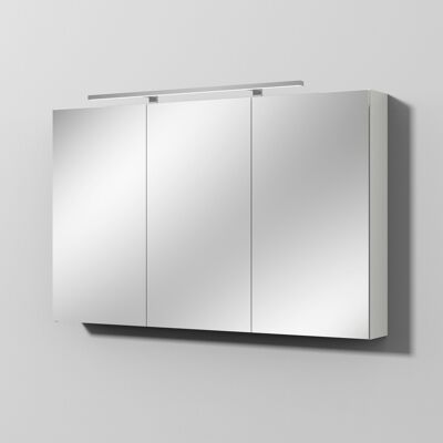 Sanipa Milla Spiegelschrank - Weiß-Soft, LED, 120cm Sanipa Milla Spiegelschrank - Weiß-Soft, LED, 120cm