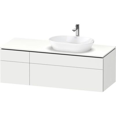Duravit L-Cube Konsolenwaschtischunterbau wandhängend Weiß Matt 1420x550x482 mm - LC4875018180000 LC4875018180000 Duravit L-Cube Konsolenwaschtischunterbau wandhängend Weiß Matt 1420x550x482 mm - LC4875018180000 LC4875018180000
