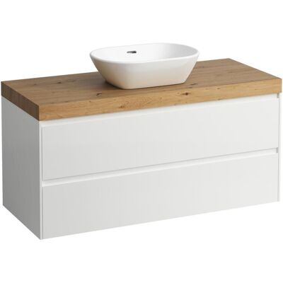 Laufen Lani Waschtischplatte - Modulares System in Weiß Glänzend Laufen Lani Waschtischplatte - Modulares System in Weiß Glänzend