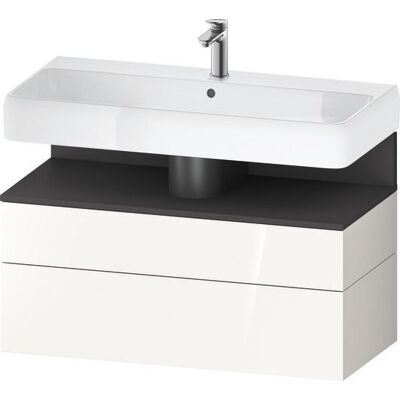 Duravit Qatego Waschtischunterbau wandhängend Weiß Hochglanz 990x470x590 mm - QA4395049220010 QA4395049220010 Duravit Qatego Waschtischunterbau wandhängend Weiß Hochglanz 990x470x590 mm - QA4395049220010 QA4395049220010