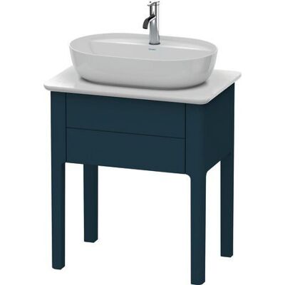 Duravit Luv Konsolenwaschtischunterbau bodenstehend Nachtblau Seidenmatt 638x450x743 mm - LU95600989 LU956009898 Duravit Luv Konsolenwaschtischunterbau bodenstehend Nachtblau Seidenmatt 638x450x743 mm - LU95600989 LU956009898