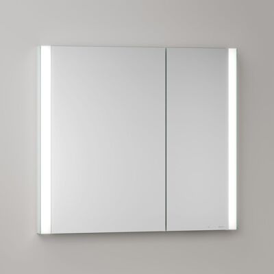 KEUCO Royal Atlas LED Spiegelschrank 80 x 71 x 11,5 cm mit 2 Türen, asymmetrisch, Unterputz 211201450084 KEUCO Royal Atlas LED Spiegelschrank 80 x 71 x 11,5 cm mit 2 Türen, asymmetrisch, Unterputz 211201450084