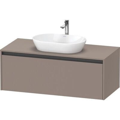 Duravit Ketho.2 Konsolenwaschtischunterbau wandhängend Basalt Matt 1200x550x459 mm - K24887043430000 K24887043430000 Duravit Ketho.2 Konsolenwaschtischunterbau wandhängend Basalt Matt 1200x550x459 mm - K24887043430000 K24887043430000