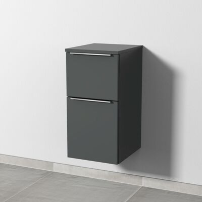 Sanipa 3way Unterschrank mit 2 Auszügen, Anthrazit-Matt, UM14222 UM14222 Sanipa 3way Unterschrank mit 2 Auszügen, Anthrazit-Matt, UM14222 UM14222