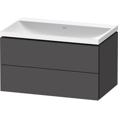 Duravit L-Cube c-shaped Set wandhängend Graphit Matt 800x480x480 mm - LC6951N49490000 LC6951N49490000 Duravit L-Cube c-shaped Set wandhängend Graphit Matt 800x480x480 mm - LC6951N49490000 LC6951N49490000