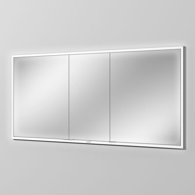 Sanipa Reflection Aluminium-Wandeinbau-Spiegelschrank WIM 160 mit LED-Beleuchtung Sanipa Reflection Aluminium-Wandeinbau-Spiegelschrank WIM 160 mit LED-Beleuchtung