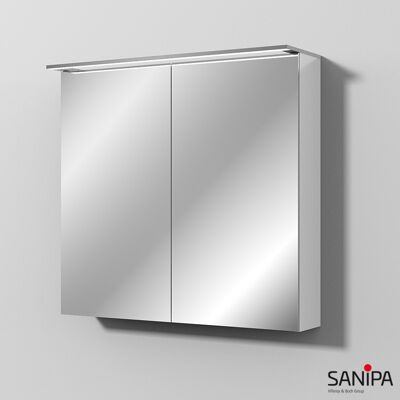 Sanipa Reflection MALTE 80 Spiegelschrank mit LED-Beleuchtung - Spiegelschrank Sanipa Reflection MALTE 80 Spiegelschrank mit LED-Beleuchtung - Spiegelschrank