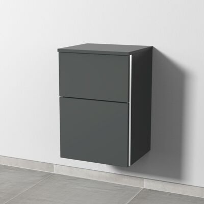 Sanipa - BR14422 - Anthrazit-Matt - 2 Auszüge - Unterschrank Sanipa - BR14422 - Anthrazit-Matt - 2 Auszüge - Unterschrank