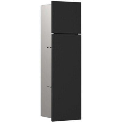 emco WC-Modul asis pure mit Glasfront Türanschlag links, Unterputz, 600mm, schwarz matt, 975528502 975528502 emco WC-Modul asis pure mit Glasfront Türanschlag links, Unterputz, 600mm, schwarz matt, 975528502 975528502
