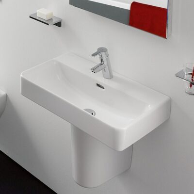 Laufen Wandwaschbecken Kompakt 55x38cm - Badezimmer Waschbecken Laufen Wandwaschbecken Kompakt 55x38cm - Badezimmer Waschbecken