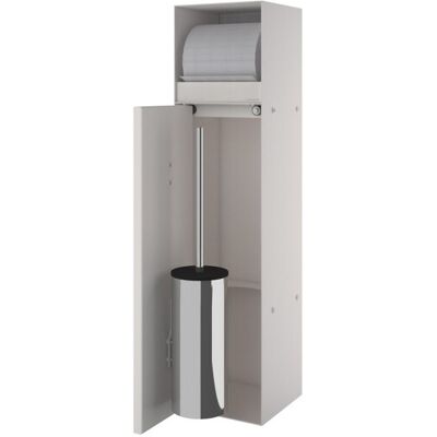 ESS Container T-ROLL Creme Einbau WC- Bürstenhalter & Papierhalter, befliesbar, TCL-9-C TCL-9-C ESS Container T-ROLL Creme Einbau WC- Bürstenhalter & Papierhalter, befliesbar, TCL-9-C TCL-9-C