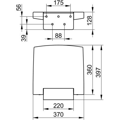 Keuco Klappsitz Plan 14983, 14983010037 Keuco Klappsitz Plan 14983, 14983010037