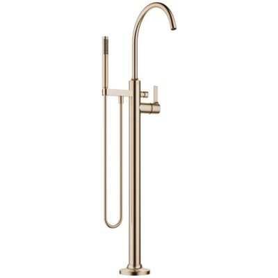 Dornbracht Wannen-Einhandbatterie mit Standrohr VAIA 25863809 Champagne gebürstet (22kt Gold) 25863809-46 Dornbracht Wannen-Einhandbatterie mit Standrohr VAIA 25863809 Champagne gebürstet (22kt Gold) 25863809-46