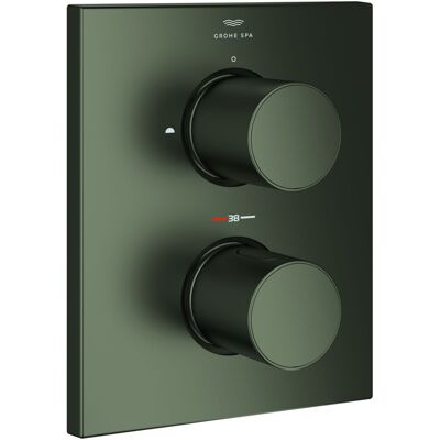 Grohe Thermostat Grohtherm F 100752 2-Wege-Umstellung f.Rapido T satin graphite, 100752MG00 100752MG00 Grohe Thermostat Grohtherm F 100752 2-Wege-Umstellung f.Rapido T satin graphite, 100752MG00 100752MG00