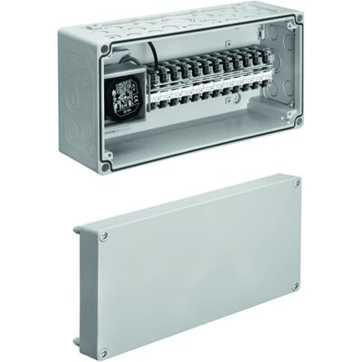 Schell Elektro-Verteilerkasten - 1-12 Sensoren - IP65 - 015830099 Schell Elektro-Verteilerkasten - 1-12 Sensoren - IP65 - 015830099