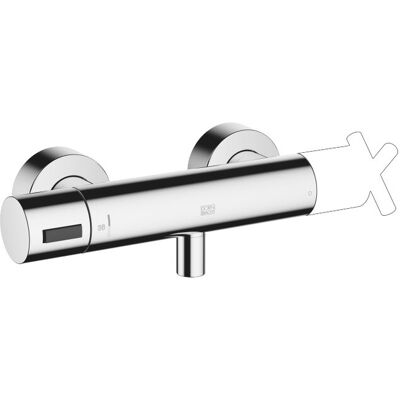 Dornbracht Brause-Thermostat für Wandmonatge SERIENNEUTRAL 34443979 Chrom 34443979-00 Dornbracht Brause-Thermostat für Wandmonatge SERIENNEUTRAL 34443979 Chrom 34443979-00