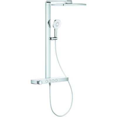 Grohe THM-Duschsystem RSH Aqua Pure 100962 Kopfbrause 15l eckig chrom, 1009620000 1009620000 Grohe THM-Duschsystem RSH Aqua Pure 100962 Kopfbrause 15l eckig chrom, 1009620000 1009620000
