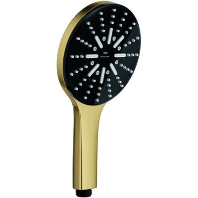 Grohe Handbrause Rainshower Aqua 101676 3 Strahlarten 8.4 l/min cool sunrise gb, 101676GN00 101676GN00 Grohe Handbrause Rainshower Aqua 101676 3 Strahlarten 8.4 l/min cool sunrise gb, 101676GN00 101676GN00