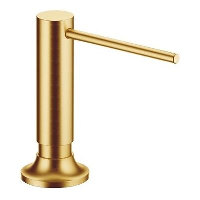 Dornbracht Spender mit Rosette VAIA 82434809 Messing gebürstet (23kt Gold) 82434809-28 Dornbracht Spender mit Rosette VAIA 82434809 Messing gebürstet (23kt Gold) 82434809-28