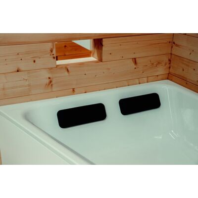 Bette Badewanne Ausstattung / Oberfläche BetteRelax schwarz 2 Stück, B57-0212 B57-0212 Bette Badewanne Ausstattung / Oberfläche BetteRelax schwarz 2 Stück, B57-0212 B57-0212