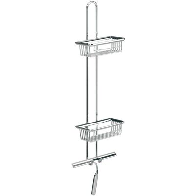 emco system 2 Wandetagere 2 tiefe Körbe, 1 Duschwischer, chrom, 356600108 356600108 emco system 2 Wandetagere 2 tiefe Körbe, 1 Duschwischer, chrom, 356600108 356600108