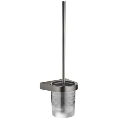 Dornbracht Toiletten-Bürstengarnitur , Wandmodell SERIENSPEZIFISCH 83900970 Dark Platinum gebürstet 83900970-99 Dornbracht Toiletten-Bürstengarnitur , Wandmodell SERIENSPEZIFISCH 83900970 Dark Platinum gebürstet 83900970-99