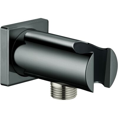 Grohe Rainshower Wandanschluss 26659A00 eckige Rosette Hard Graphite - Duscharmatur Grohe Rainshower Wandanschluss 26659A00 eckige Rosette Hard Graphite - Duscharmatur