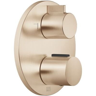 Dornbracht UP-Thermostat mit Zweiwege-Mengenregulierung SERIENSPEZIFISCH 36426970 Champagne gebürste 36426970-46 Dornbracht UP-Thermostat mit Zweiwege-Mengenregulierung SERIENSPEZIFISCH 36426970 Champagne gebürste 36426970-46