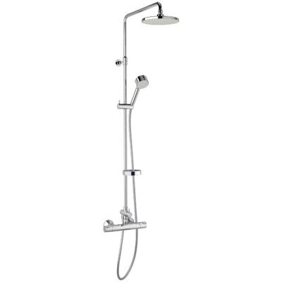 Damixa Space Akita Thermostat Duschsystem, Chrom, 409103000 409103000 Damixa Space Akita Thermostat Duschsystem, Chrom, 409103000 409103000