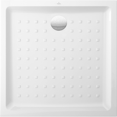 Villeroy & Boch O.novo Quadratduschwanne mit Noppen 900 x 900 x 60 mm - Weiß Alpin Villeroy & Boch O.novo Quadratduschwanne mit Noppen 900 x 900 x 60 mm - Weiß Alpin