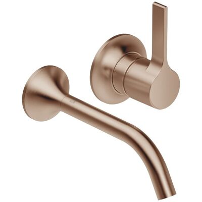 Dornbracht Waschtisch-Wand-Armatur ohne Ablaufgarnitur VAIA 36860809 Bronze gebürstet, 36860809-42 36860809-42 Dornbracht Waschtisch-Wand-Armatur ohne Ablaufgarnitur VAIA 36860809 Bronze gebürstet, 36860809-42 36860809-42
