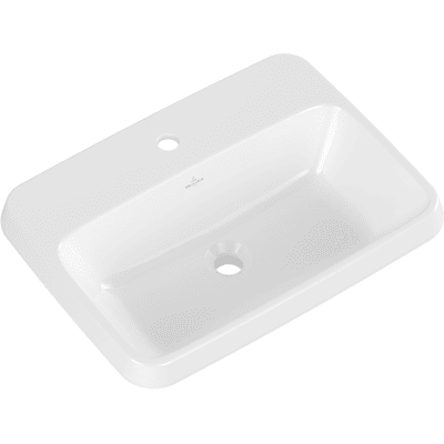 Villeroy & Boch Architectura Einbauwaschbecken - Rechteck, 600x450mm, Weiß Villeroy & Boch Architectura Einbauwaschbecken - Rechteck, 600x450mm, Weiß