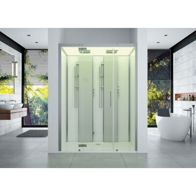 Hoesch Dampfkabine SensePerience Rechteck 1800x1000 Nische links 535381.010550 Hoesch Dampfkabine SensePerience Rechteck 1800x1000 Nische links 535381.010550