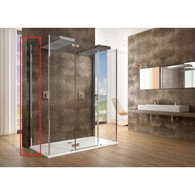 Hoesch Wandanschlussprofil 2200 mm zur Befestigung der Glasscheibe bei DA Ciela/Thasos 149066 Hoesch Wandanschlussprofil 2200 mm zur Befestigung der Glasscheibe bei DA Ciela/Thasos 149066