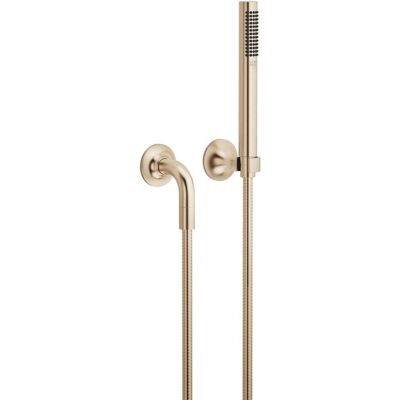 Dornbracht Schlauchbrausegarnitur mit Einzelrosetten VAIA 27808809 Champagne gebürstet (22kt Gold)(D 27808809-460010 Dornbracht Schlauchbrausegarnitur mit Einzelrosetten VAIA 27808809 Champagne gebürstet (22kt Gold)(D 27808809-460010