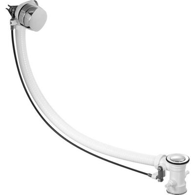 Duravit Überlauf- und Abflussgarnitur - Kompatibel mit Quadroval, Chrom Duravit Überlauf- und Abflussgarnitur - Kompatibel mit Quadroval, Chrom
