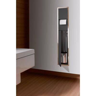 emco WC-Modul asis 150 Unterputz, 809 mm, chrom / schwarz ohne Einbaurahmen, 975027950 975027950 emco WC-Modul asis 150 Unterputz, 809 mm, chrom / schwarz ohne Einbaurahmen, 975027950 975027950