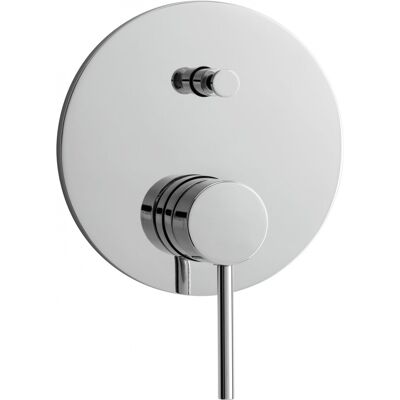 Herzbach Design Wandmontage Badewannenset - Keramikkartusche, Ø 150mm Abdeckung Herzbach Design Wandmontage Badewannenset - Keramikkartusche, Ø 150mm Abdeckung