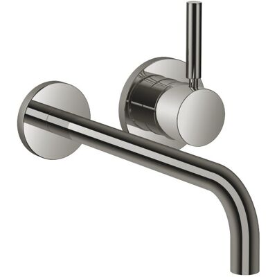 Dornbracht Waschtisch-Wand-Einhandbatterie mit Einzelrosetten META 36863660 Dark Chrome 36863660-19 Dornbracht Waschtisch-Wand-Einhandbatterie mit Einzelrosetten META 36863660 Dark Chrome 36863660-19