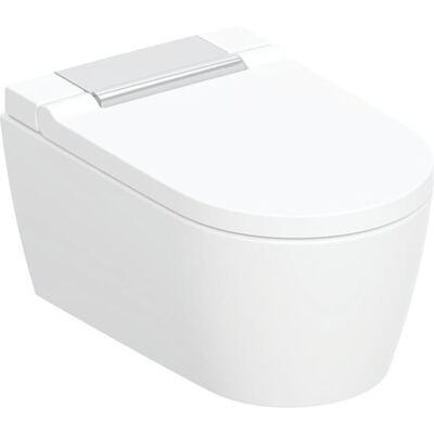 Geberit AquaClean Sela Wand-Dusch-WC Komplettanlage, mit WC-Sitz weiß/chrom hochglanz, 146220211 146220211 Geberit AquaClean Sela Wand-Dusch-WC Komplettanlage, mit WC-Sitz weiß/chrom hochglanz, 146220211 146220211