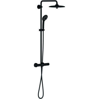 Grohe Euphoria 260 Phantom Black Duschsystem mit Thermostat Grohe Euphoria 260 Phantom Black Duschsystem mit Thermostat